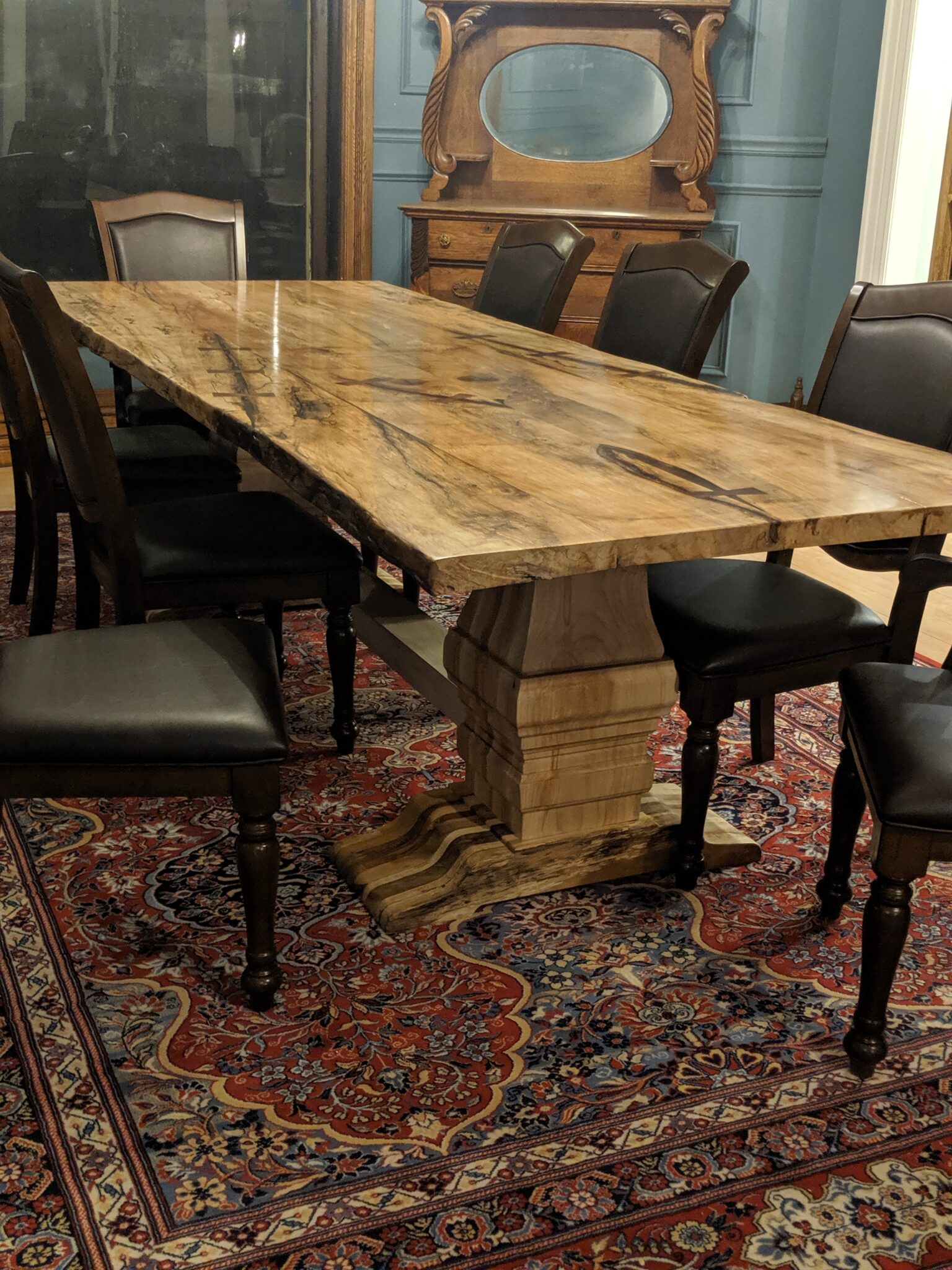 Custom Dining Room Table – Harris Woodworks LLC